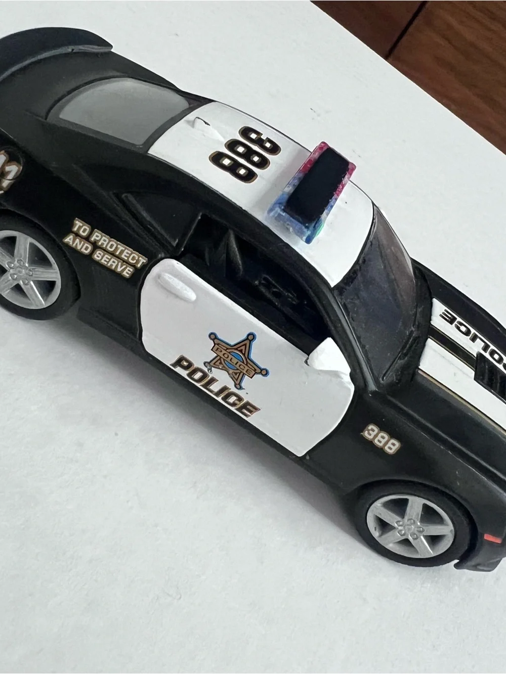 Kinsmart 2014 Chevrolet Camaro Police Car Interceptor 1:38 Scale Diecast Model